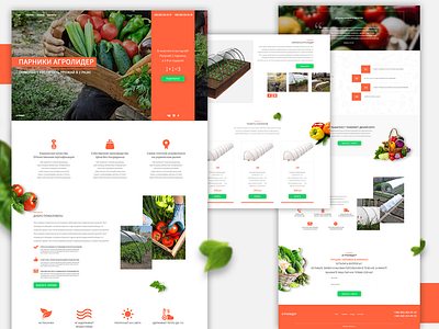 Landing Page animation branding design flat illustration landing design landing page logo minimal ui ui ux design ux vector web web design website