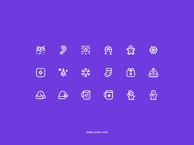 Iconly Pro, Christmas! 🥳 christmas design graphic design holiday icon icondesign iconly iconly pro iconography iconpack icons iconset snow ui ux