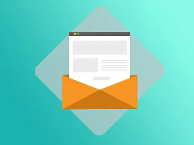 Email icon clean app design icon sketch