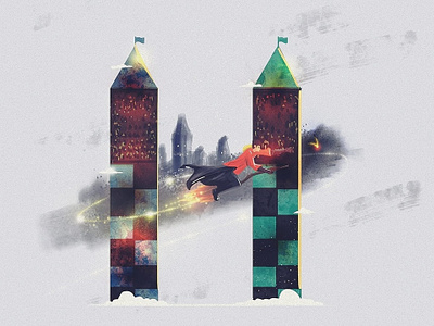 H 36dayoftype design illustration typography