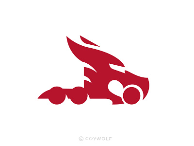 Dragon Cartage Logo branding cab cargo cartage delivery dragon fantasy flatbed hauling identity illustration logo logo design logos rig shipping tractor trailer truck trucking