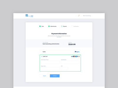Payment Page checkout credit card form payment payment form payment gateway paypal steps summary web app