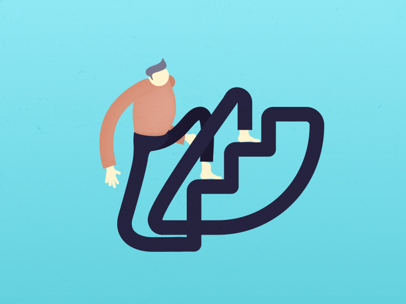 Always up animation character design motion motion design motion graphics walk cycle