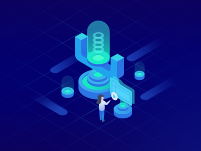 ULive 2.5d illustration