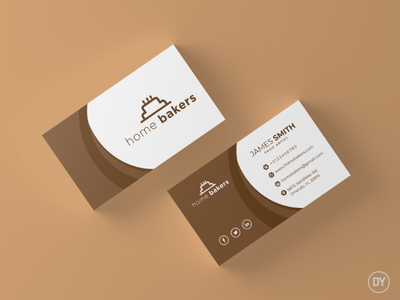 Business Card design bakery branding professional professional business card professional card