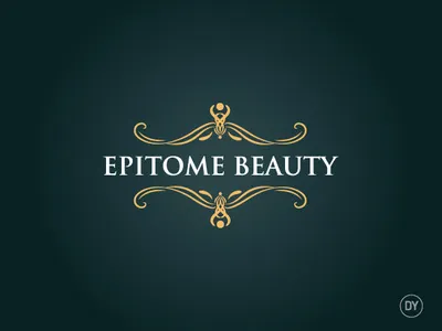 Epitome Beauty beauty logo design luxury logo premium design royal