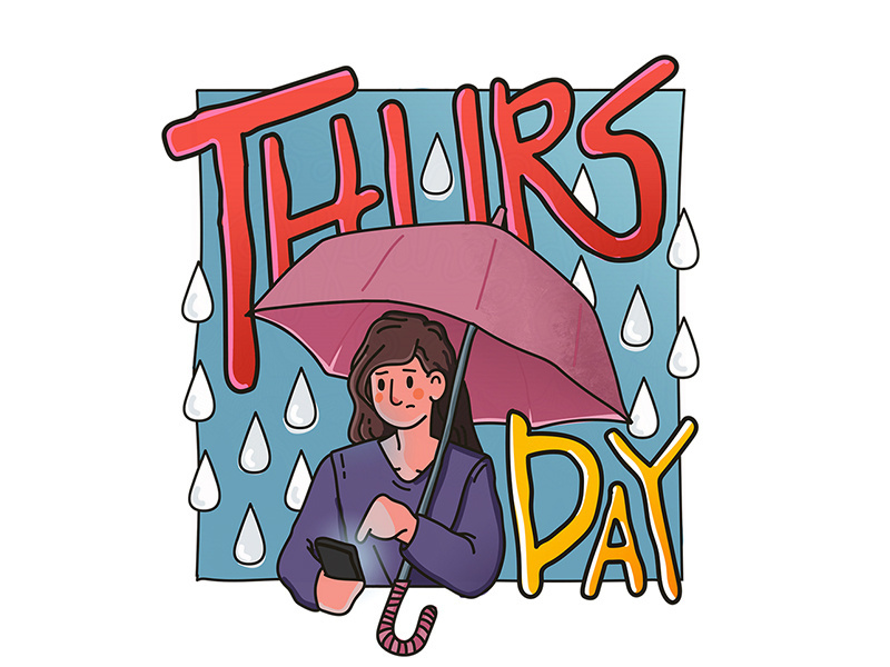 Example of Thursday - Sticker