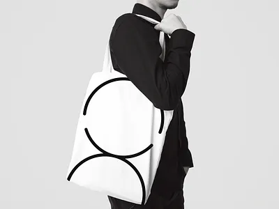 Two Bulls Tote branding clean design icon illustration logo minimal monochrome simple swag tote totebag totebags twobulls type