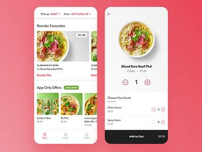 Roll'd Online Ordering delivery food gradient mobile online order order food restaurant