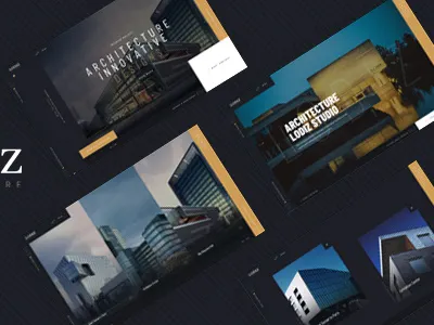 Lodiz - Creative Architecture PSD Template architecture business corporate decoration exterior interior