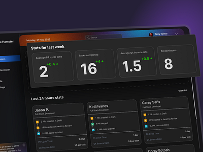 Developer dashboard ✌️ app dashboard design developer developer app interface ui user interface ux