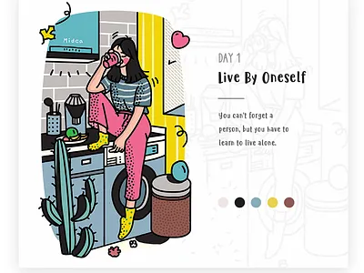 Linear illustration illustration ui 插图