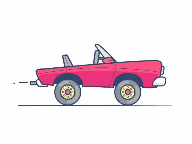 Car Animation adobe animate after affects animate car design flat flat design illustration ui