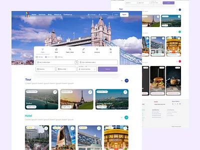 Travel Website app design application design branding design travel travel website ui uidesign uiux uiux design website travel agency websitedesign