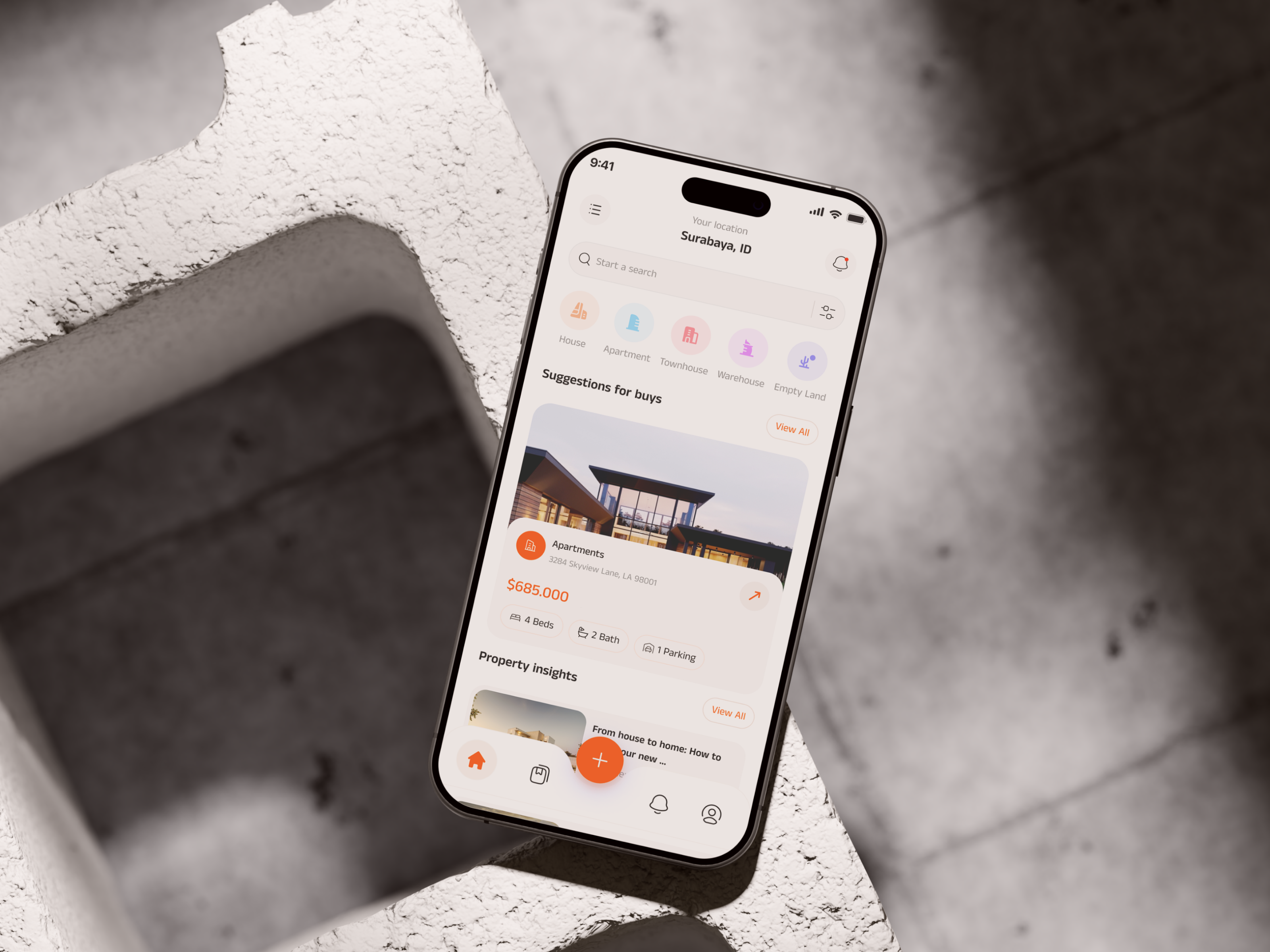 Example of Apartment Rent App