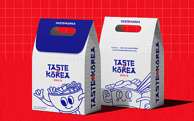 Taste Of Korea Brand identity brand design brand identity branding design graphic design illustration logo vector visual identity