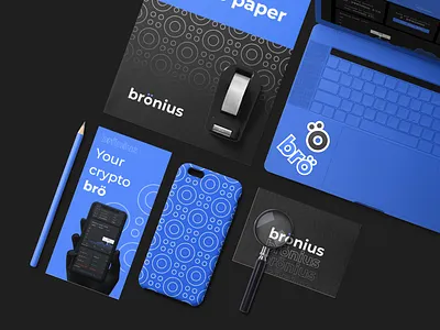 Brönius - investment service branding