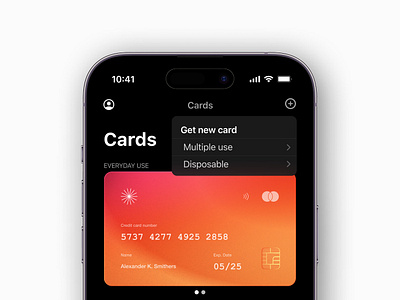 Banking app by Anaïs Fourati on Dribbble