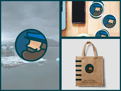 Minimal Seaman Badge badge commission design drawing dribbble flatvector graphicdesign icon illustration logodesign logodesigner logoplace logos minimal photoshop sea timelapse tutorial vector vectorart