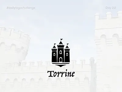 Dailychallenge Insta Shots Pt3 02 branding castle dailylogochallenge design logo minimalist mirasa mirasadesign tower typography vector