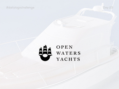 Dailychallenge Insta Shots Pt3 03 boat branding dailylogochallenge design logo marine minimalist mirasa mirasadesign typography vector yacht