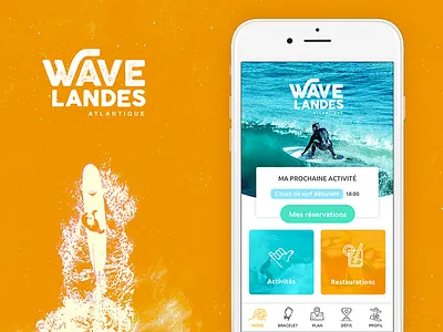Waveland app beach home mobile surf water