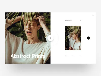 St. Fashion :: Layout Exploration blog clean clean layout clean web design creative fashion hero header landing page layout grid minimal minimal web design model slide tranmautritam ui design web design web grid web ui design white layout white space