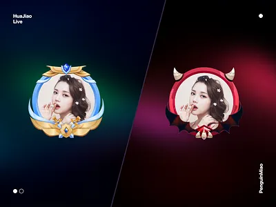 For Huajiao Live app avatar box