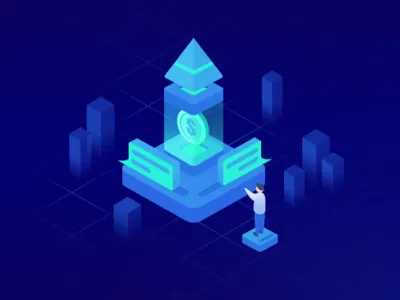 Profit 2.5d illustration