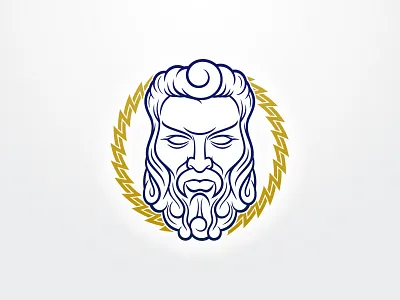 Zeus Logo god greece logo thunder z zeus