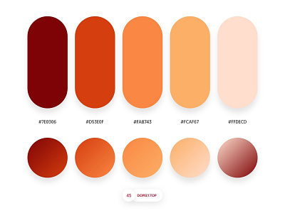 Dopely Colors #45 branding design interface mrpugo