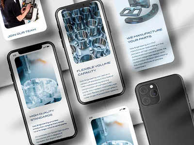 Responsive website design for Volz Engineering development figma figma design front end home page homepage landing landing page minimal responsive design site trend ui ux web web design website