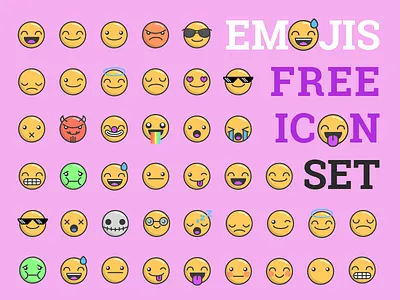 90 Free emoji icon download editable emoji free freebie icon png svg vector 表情符号