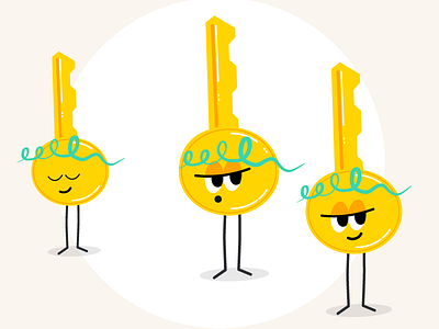 Key Expressions expressions gold illustration key qwill squiggle vector