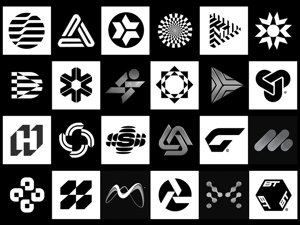 Symbols B/W by Davor Butorac on Dribbble