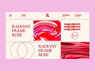 R design gradient interface ui web website