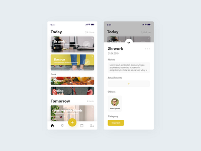 Task Manager App app icon training typography ui ui ux design ui training ux ux design ux training vector yellow