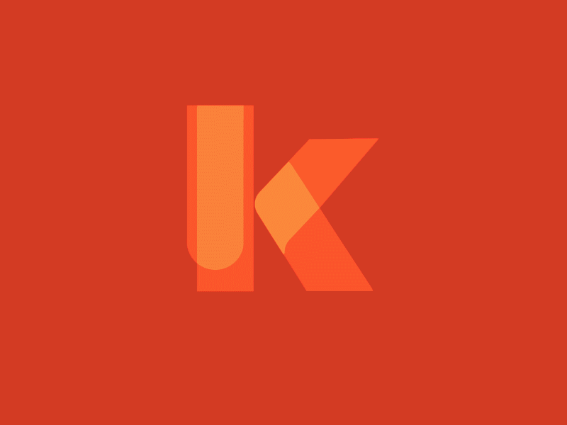 K 36daysoftype after effects animation design flat illustration movie sketch typography vector