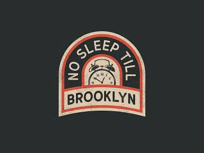 Beastie Badge alarm clock badge design badge logo beastie boys brooklyn illustration patch patch design typography vector