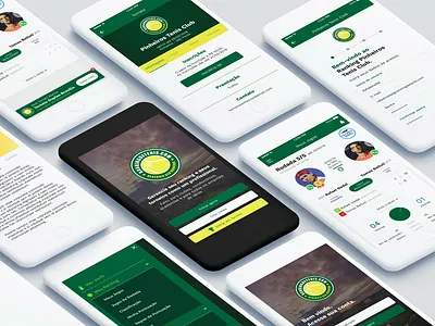 Tennis App design flat interface mobile sketch sports tennis ui