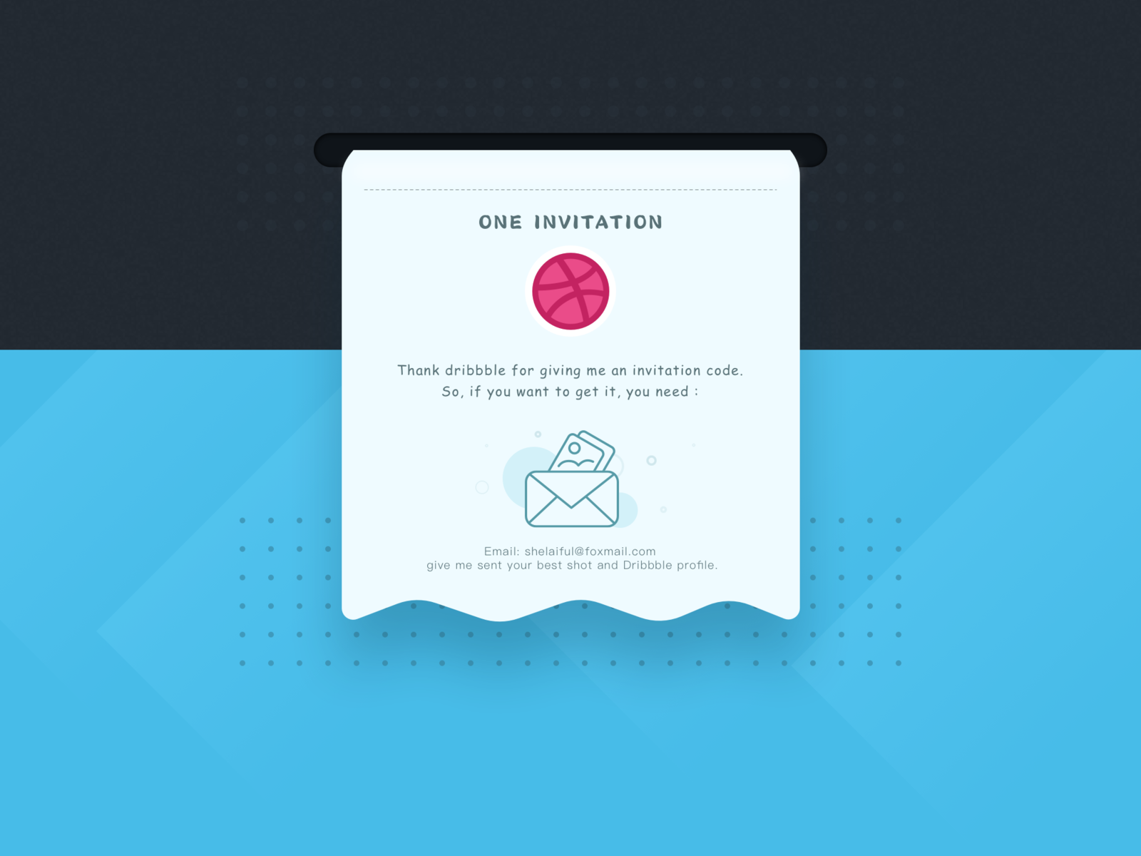 Example of Invitation Code
