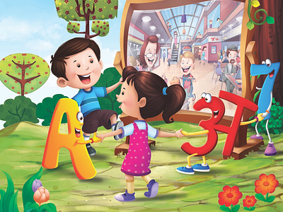children book 2dcartoon animation art ball bottles boy branding cartoon character children are playing with words childrensbookillustration color design falling freelanceillustrator fun time funny illustration illustration art kdpbook storybookartist