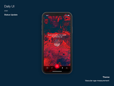 Daily UI #081 Status Update adobexd dailyui