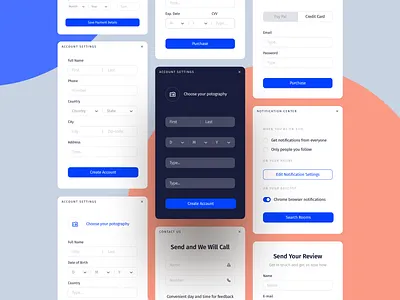 Symbol Design System 2 blocks components craftwork design design system image interface light minimal modern sketch symbol ui ux web