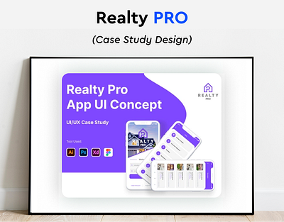 Realty Pro App UI Design app branding design graphic design illustration logo mobile design ui ux vector