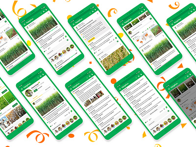 AgriBuzz (Krishi Charcha) - MAG 3.0 agriculture android design application design mahindra myagriguru product design userexperience