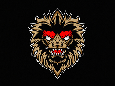 lion illustration vector