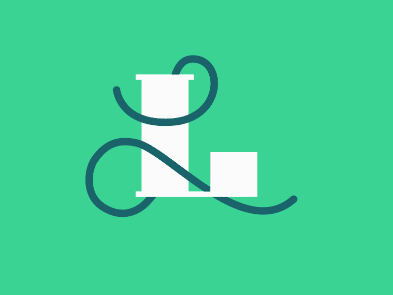 L 36daysoftype after effects animation design flat illustration movie sketch typography vector