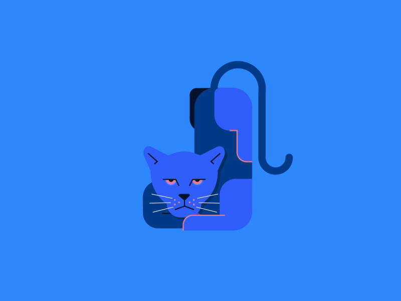 "J" for Jaguar 2d 36 days of type 36days j aftereffects animation illustration jaguar motiongraphics