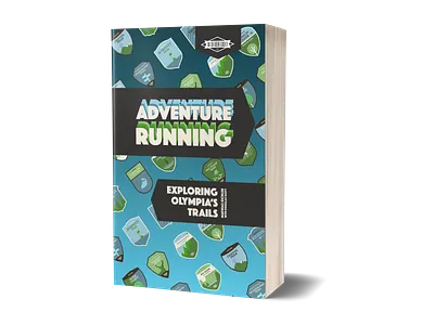 Adventure Running book book cover cover print
